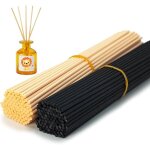 Largeight - lot de 200 btons pour diffuseurs  lamelles. btons en bois pour parfums ambiants. parfait ...