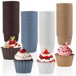 Largeight - 200 pièces caissettes cupcake, moules à cupcakes et muffins moule cupcake caissette mini ... Largeight - 200 pièces caissettes cupcake, moules à cupcakes et muffins moule cupcake caissette mini ...