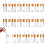 Largeight - 25 pièces flacon pipette, transparent flacon compte gouttes, flacon pipette 3ml avec pipette ... Largeight - 25 pièces flacon pipette, transparent flacon compte gouttes, flacon pipette 3ml avec pipette ...