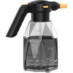 Largeight - 2l electric watering can, hand - held spray, plastic watering can, water evenly and care ...