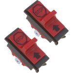 Largeight - 2pcs interrupteurs d'arr�t marche / arr�t pour tron�onneuse compatible avec husqvarna 365 ...