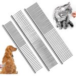 Largeight - jamais utilis�]3 pi�ces peigne pour gatt chien, peigne pour poils de chat. 3 pi�ces diff�rentes ...