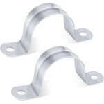 Largeight - 40mm u - collier de serrage 20 pi�ces tuyau pour fixation � 40mm collier de fixation inox ...