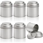Largeight - lot de 6 botes  th rondes avec couvercles doubles hermtiques, 236, 8 g, petites botes ...