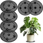 Largeight - lot de 6 grilles de drainage 30cm, untersetzer pflanzen blumentopfgitter, maille pad tapis ... Largeight - lot de 6 grilles de drainage 30cm, untersetzer pflanzen blumentopfgitter, maille pad tapis ...
