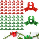 Largeight - lot de 60 supports pour plantes - pliage � 90 � - pour une faible charge - pour plier les ...