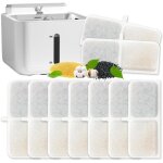 Largeight - lot de 9 filtres pour fontaine à chat, filtre de rechange pour fontaine à eau pour chat, ... Largeight - lot de 9 filtres pour fontaine à chat, filtre de rechange pour fontaine à eau pour chat, ...