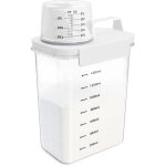 Largeight - jamais utilis]bote de rangement pour lessive - capacit de 1800 ml - organisateur de buanderie ...