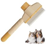 Largeight - brosse de toilettage pour poils de chat, peigne anti - puces, brosse pour chats à poils courts ... Largeight - brosse de toilettage pour poils de chat, peigne anti - puces, brosse pour chats à poils courts ...