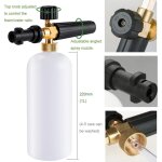 Largeight - jamais utilis]canon  mousse foam lance compatible avec karcher k2 k3 k4 k5 k6 k7, 1l pistolet ...