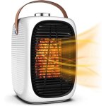 Largeight - jamais utilis�]chauffage soufflant �conome en �nergie et silencieux 800w / 1300w deux niveaux ...