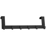 Largeight - jamais utilis]crochets pour rebord de porte avec 5 crochets, alliage d'aluminium accroche ...