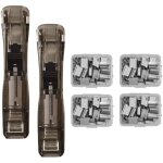 Largeight - distributeur de pinces avec 200 clips de rechargeréutilisables, convient pour l'étanchéité ... Largeight - distributeur de pinces avec 200 clips de rechargeréutilisables, convient pour l'étanchéité ...