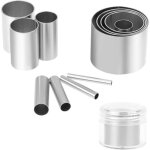 Largeight - emporte piece rond en acier inoxydable, 12 pcs emporte - pices en argile polymre outils ...