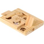 Largeight - ensemble d'accessoires pour hamster - mangeoire et jouets en bois 6 en 1 pour petits animaux ...