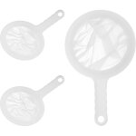 Largeight - filtre alimentaire de 15 cm, 3 pices filtre  confiture, filtre entonnoir, filtre  mailles ...