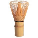 Largeight - fouet en bambou naturel chasen traditionnel de 100 btons matcha, th vert