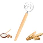 Largeight - jamais utilis�]fouet danois, fouet de p�te danoise de 33 cm - fouet hollandais - batte � ...