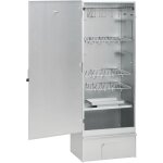 Largeight - fumoir pour four  barbecue avec copeaux de bois 44, 5x29x110 cm, smoker fumoir avec grille ...