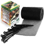 Largeight - grillage de protection pour chéneaux et gouttière - 6m Largeight - grillage de protection pour chéneaux et gouttière - 6m