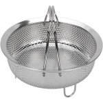 Largeight - insert multifonctionnel en acier inoxydable avec des pieds élevés pour cuire même adéquat ... Largeight - insert multifonctionnel en acier inoxydable avec des pieds élevés pour cuire même adéquat ...