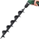 Largeight - jardin foreuse, foret de jardinage mche pour tarire thermique foret de tarire acier 75 ...