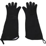 Largeight - mitaine de four en silicone professionnel extra long de cuisson rsistant  la chaleur avec ...