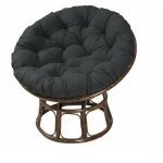 Largeight - jamais utilis�]noir, 100cm 100cm coussin de chaise suspendu coussin de nid d'oiseau coussin ...