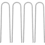 Largeight - piquet de fixation, 4 pices 27cm sardines de fixation, 8mm piquets de fixation, agrafe toile ...