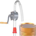 Largeight - jamais utilis�]pompe � huile manuelle, pompe � manivelle pompe manuelle rotative aluminium ...