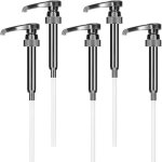 Largeight - pompe � sirop � caf� distributeur coffee syrup pump distributeur sirop pompe pour 1 litre ...