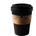 Largeight - poubelle bac  dchets design tasse caf  couvercle basculant, grande capacit silencieuse ...