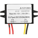 Largeight - redresseur de courant 12v, ac + dc + 24v + to + 5v, r 12v dc, ac dc 12v motorrad 100w, 12c ...