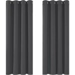 Largeight - rideaux occultants isolant thermique anti froid, 117x138 cm (largeur x hauteur), design moderne ...