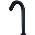 Largeight - robinet � capteur noir, robinet de salle de bains � montage sur pont d'�vier, robinet de ...