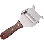 Largeight - truffle cheese slicer, stainless steel truffle slicer with adjustable blade and wooden handle ...