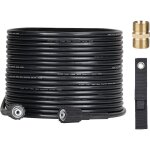 Largeight - tuyau de rechange flexible haute pression 10 m, m22 x 14mm - tuyau d'extension r�sistant ...