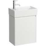 Laufen - lani pour kartell meuble sous - lavabo, 1 porte, charni�res