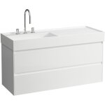 Laufen - lani pour kartell meuble sous - lavabo, 2 tiroirs,