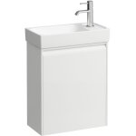 Laufen - meda meuble sous - lavabo, 1 porte softclose, charni�res �