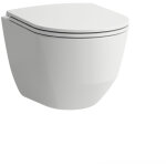 Laufen - pro wc suspendu compact, sans rebord, 360x490mm, fixation