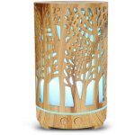 Lauwexe - diffuseur d'huiles essentielles, machine d'aromathérapie creuse intelligente silencieuse domestique ... Lauwexe - diffuseur d'huiles essentielles, machine d'aromathérapie creuse intelligente silencieuse domestique ...