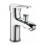 Lauwexe - mitigeur bains / douche, monotrou chrom, mitigeur monocommande bain