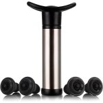 Pompe à vin pompe à vide en acier inoxydable wine saver utilisée pour la conservation du vin, la pompe ... Pompe à vin pompe à vide en acier inoxydable wine saver utilisée pour la conservation du vin, la pompe ...