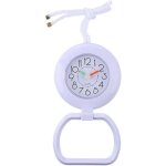 Horloge de salle de bain - minuterie de douche alarme horloges numriques horloge de table suspendue ...