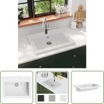 The living store - lavabo en granit 600 x 450 x 120 mm blanc - lavabo - meuble de salle de bain - lavabo ... The living store - lavabo en granit 600 x 450 x 120 mm blanc - lavabo - meuble de salle de bain - lavabo ...