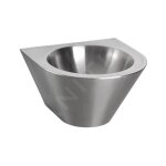 Lavabos en inox - lavabo conique 320 mm, anti - vandalisme, inox slun 58 - sanela