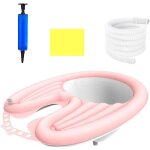 Lavabo pliable portable en pvc adapt aux personnes ges, handicapes, femmes enceintes, enfants, personnes ...