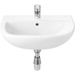 Lavabo polo plus perc� 1 trou blanc - roca - a32519j000