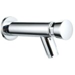 [jamais utilis�] lavabo de salle de bain moderne � fermeture automatique en laiton chrom�,